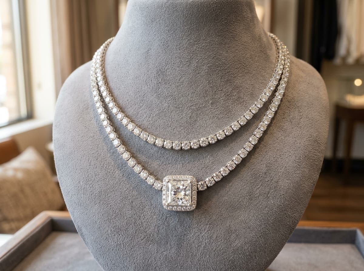Opulent Diamond Necklace